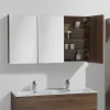 Stano Armoire de toilette bloc-miroir SIENA largeur 120 cm noyer