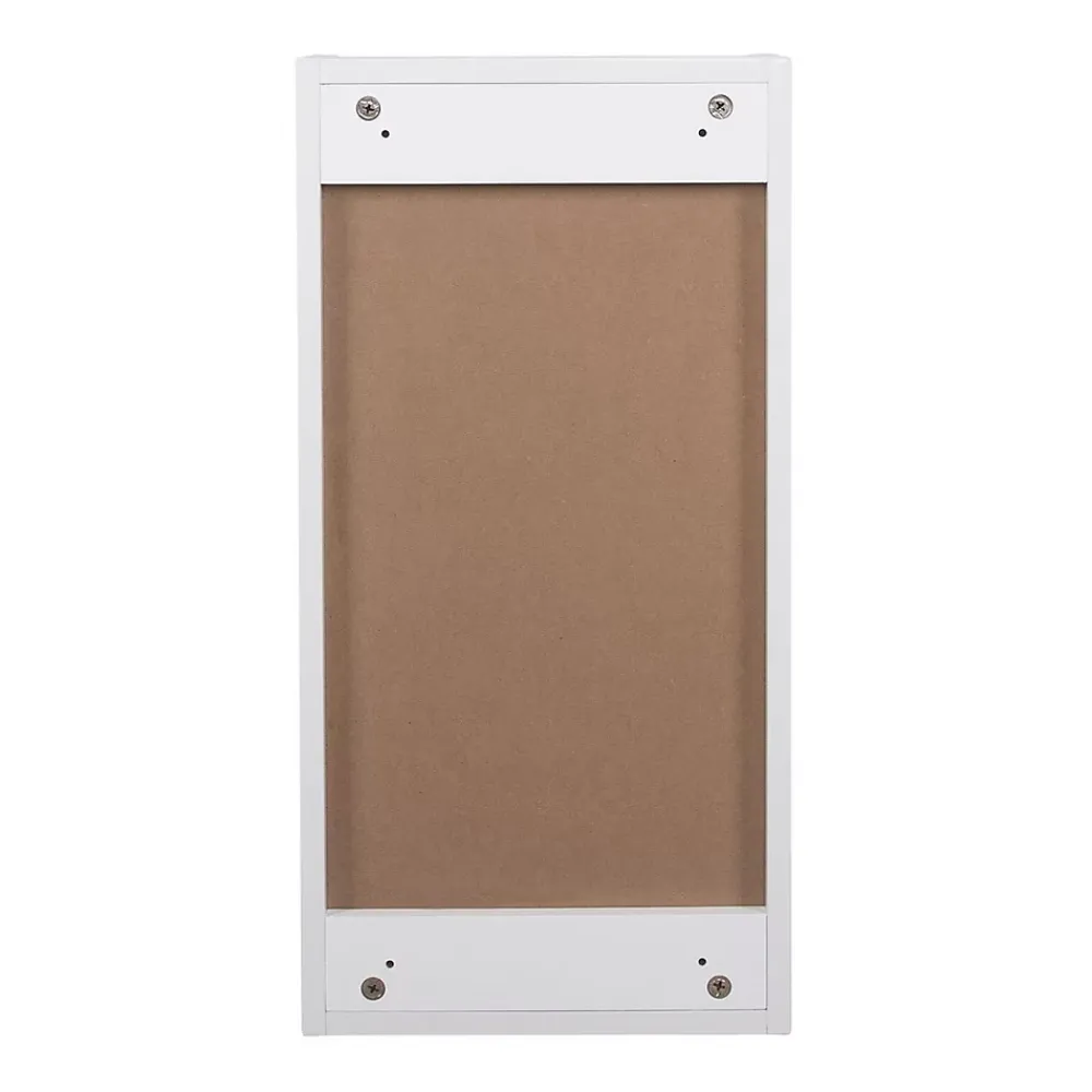 Mob-In Armoire de toilette 60cm double porte WILL blanc porte + miroir