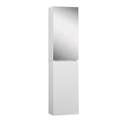 Mob-In Armoire de toilette 60cm double porte WILL blanc porte + miroir