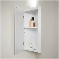 Armoire De Toilette|Meuble De Salle De Bains Faible Profondeur|Mob-In Armoire de toilette d'angle CLEO