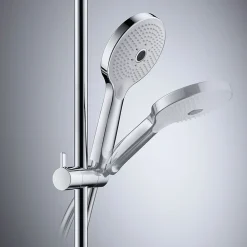 Armoire De Toilette|Duravit Armoire de toilette en aluminium 2 portes miroir avec éclairage LED pour salle de bain et toilette - 70x100x15cm - DURAPOINT