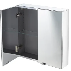 GoodHome Armoire de toilette miroir l.60 x H.60 x P.15 cm, Imandra