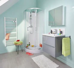 GoodHome Armoire de toilette miroir l.60 x H.60 x P.15 cm, Imandra