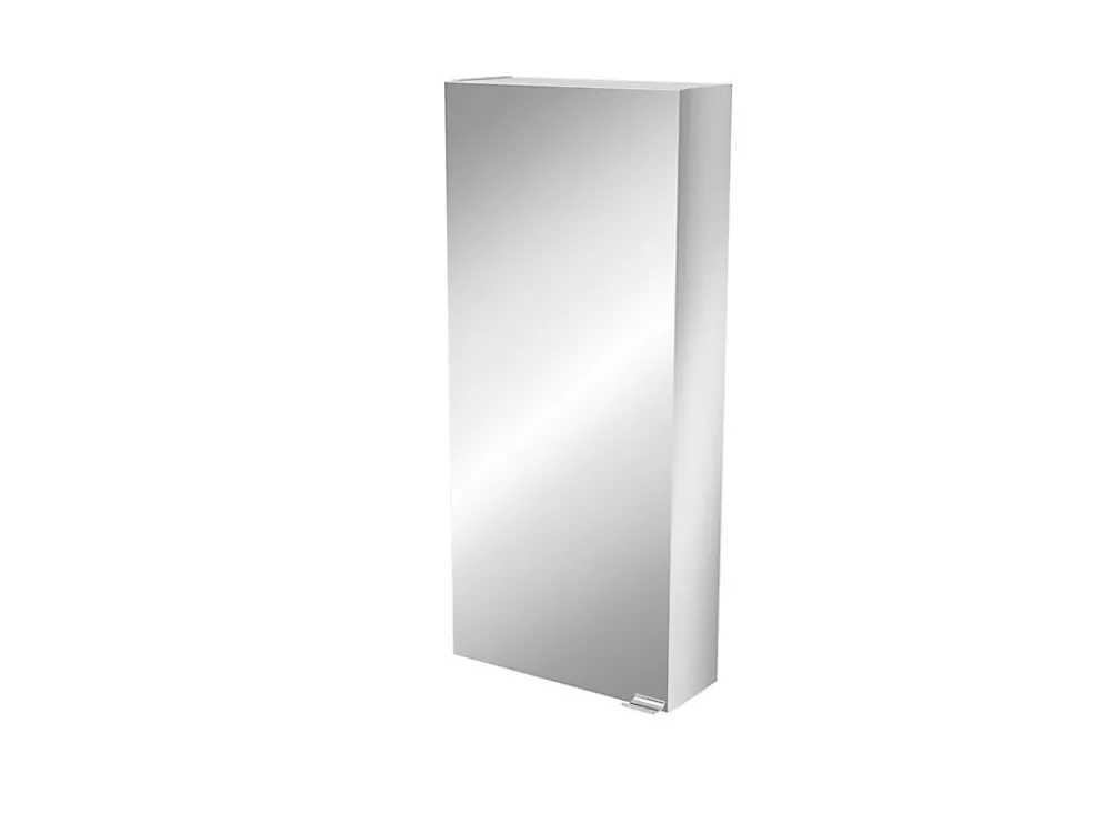 Armoire De Toilette|Meuble De Salle De Bains Faible Profondeur|GoodHome Armoire de toilette miroir l.40 x H.90 x P.15 cm, Imandra