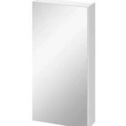Armoire De Toilette|Planète Bain Armoire de toilette miroir 40 cm blanc brillant Malta