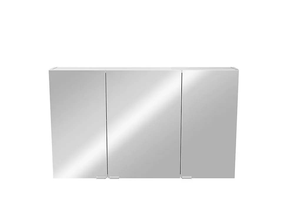 GoodHome Armoire de toilette miroir l.100 x H.60 x P.15 cm, Imandra