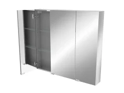 GoodHome Armoire de toilette miroir l.100 x H.90 x P.15 cm, Imandra