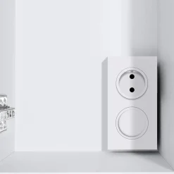 Ml-Design Armoire de toilette salle de bain avec miroir et LED 90,4x72x15 cm