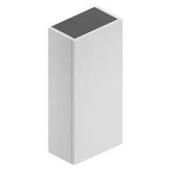 Armoire De Salle De Bains|Ipiemme SRL Armoire haute de salle de bains l.35 x H.75 x P.20 cm blanc mat, Pura+