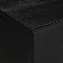 Meuble Wc|Vidaxl Armoire lavabo de salle de bain noir bois d'ingénierie