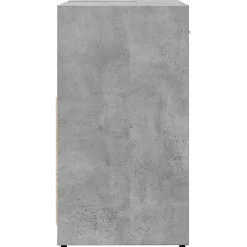 Vidaxl Armoire lavabo de salle de bain gris béton 60x33x60 cm