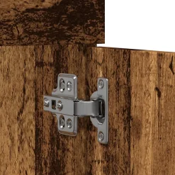 Meuble Wc|Vidaxl Armoire lavabo de salle de bain vieux bois bois d'ingénierie