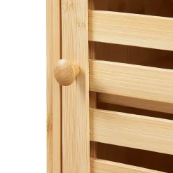 [En.Casa] Armoire murale de salle de bain Gjesdal bambou 60 x 40 x 20 cm naturel en.casa