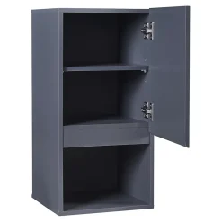 [En.Casa] Armoire murale de salle de bain Overath 60 x 30 x 30 cm gris en.casa