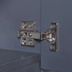 [En.Casa] Armoire murale de salle de bain Overath 60 x 30 x 30 cm gris en.casa