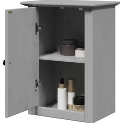 Vidaxl Armoire murale de salle de bain BODO gris 44x30x60 cm