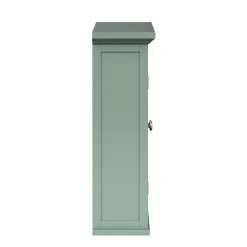 Armoire De Salle De Bains|Teamson Home Armoire murale de salle de bain en effet bois vert avec 2 portes