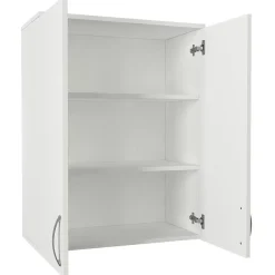 Armoire De Salle De Bains|Pier Import Armoire murale de salle de bains blanche 2 portes MARFA