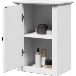 Vidaxl Armoire murale de salle de bain BODO blanc 44x30x60 cm