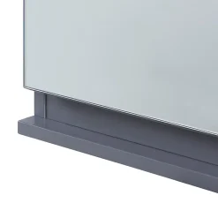 [En.Casa] Armoire murale de salle de bains avec miroir Overath 60 x 20 x 50 cm gris en.casa