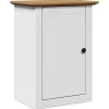 Vidaxl Armoire murale de salle de bain BODO blanc et marron 44x30x60cm