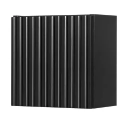 [En.Casa] Armoire murale de salle de bain Newport 30 x 30 x 19 cm noir en.casa