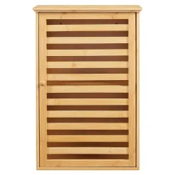 [En.Casa] Armoire murale de salle de bain Järfälla bambou 55 x 37 x 16 cm naturel en.casa