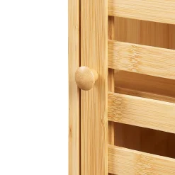 [En.Casa] Armoire murale de salle de bain Järfälla bambou 55 x 37 x 16 cm naturel en.casa