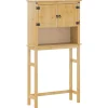 Meuble Wc|Vidaxl Armoire pour machine à laver salle de bain Corona pin massif