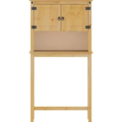 Meuble Wc|Vidaxl Armoire pour machine à laver salle de bain Corona pin massif