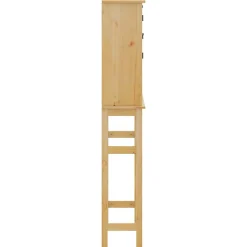 Meuble Wc|Vidaxl Armoire pour machine à laver salle de bain Corona pin massif