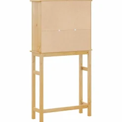 Meuble Wc|Vidaxl Armoire pour machine à laver salle de bain Corona pin massif
