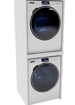 Rangement Buanderie|Raumhirsch Furniture Armoire pour machine à laver et sèche-linge RAUMHIRSCH Meuble compact pour laverie