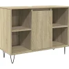 Meuble Wc|Vidaxl Armoire salle de bain chêne sonoma 80x33x60cm bois d'ingénierie