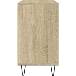 Meuble Wc|Vidaxl Armoire salle de bain chêne sonoma 80x33x60cm bois d'ingénierie