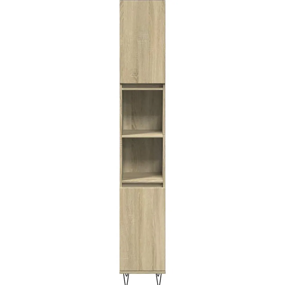 Vidaxl Armoire salle de bain chêne sonoma 30x30x190 cm