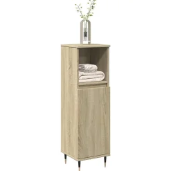 Vidaxl Armoire salle de bain chêne sonoma 30x30x100 cm