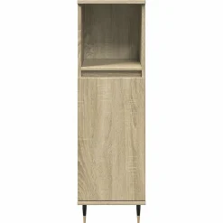 Vidaxl Armoire salle de bain chêne sonoma 30x30x100 cm