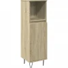 Meuble Wc|Vidaxl Armoire salle de bain chêne sonoma 30x30x100 cm