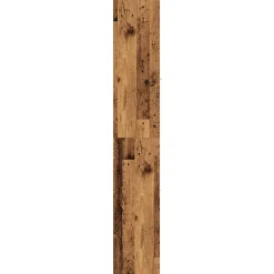 Meuble Wc|Vidaxl Armoire salle de bain vieux bois 30x30x183,5 cm bois ingénierie