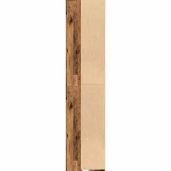 Meuble Wc|Vidaxl Armoire salle de bain vieux bois 30x30x183,5 cm bois ingénierie