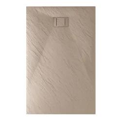 Bac à douche 80x140x2,6 CM Rectangulaire Tortourelle Effet Pierre mod. Blend