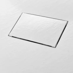 Vidaxl Bac de douche SMC Blanc 120 x 70 cm