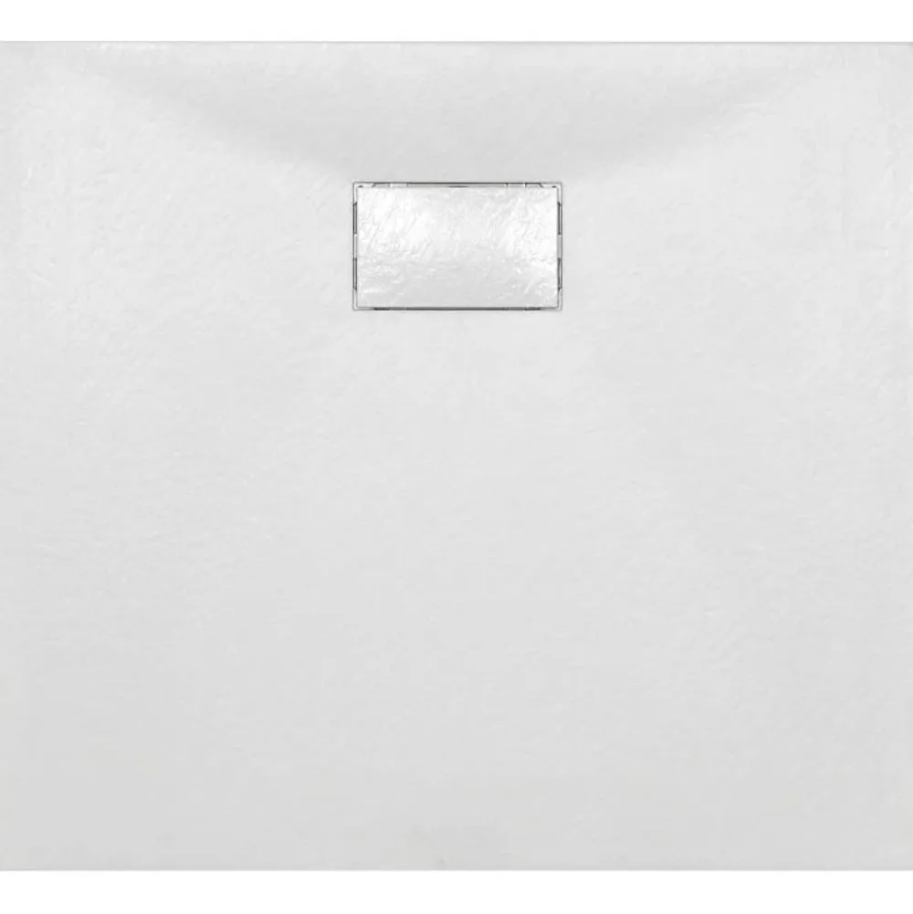 Vidaxl Bac de douche SMC Blanc 90 x 80 cm