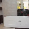 Azura Home Design Baignoire à porte EULALIE - 150cm