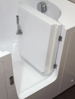 Azura Home Design Baignoire à porte EULALIE - 150cm