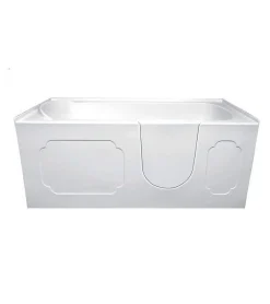 Baignoire À Porte|Azura Home Design Baignoire à porte KASTRAKI 151x75x61 cm droit ou gauche - droit
