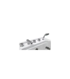 Baignoire À Porte|Azura Home Design Baignoire à porte KASTRAKI 151x75x61 cm droit ou gauche - droit