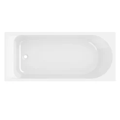 Baignoire Droite|GoodHome Baignoire 170 x 70 cm Cavally
