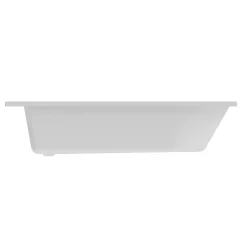 Baignoire Droite|GoodHome Baignoire 170 x 70 cm Cavally